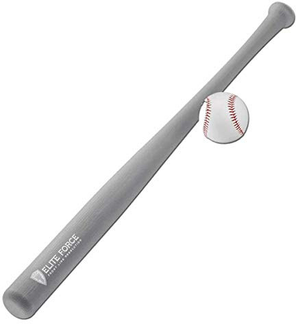 Elite Force Baseballschläger EF1000 by Umarex inklusive Leder - Baseball Silbergrau