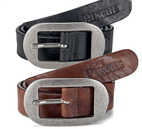 Pikeur - Ledergürtel mit ovaler Schliesse