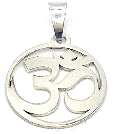 Pendentif OM en argent sterling 925/1000 - Masbarata.es