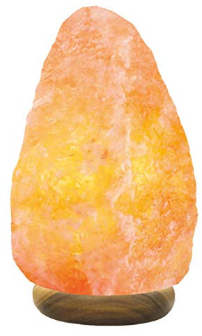 3-5 Kg Himalayan Salt Lamp Pink Crystal Light Home Decor Accessory with Button Control and British Style Electric Plug Fine Quality Relaxation Gifts for Men & Women