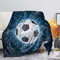 UOIMAG Weiche Fleecedecke für Jungen und Herren, Geschenk, Soccer Decken, warme Sofadecke und Bettüberwürfe (90 x 120 cm)