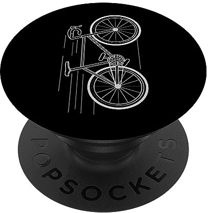 Rennrad-Illustration - Fahrradfahrer - Fahrrad PopSockets Klebender PopGrip