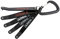 ARES 51010 – 5-Piece Ultra Low Profile Offset Screwdriver Set – 15-Degree Angled Drive Head – 3mm Bit Depth – Phillips, Pozidriv, and Slotted Bits