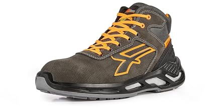 U Power | Scarpe Antinfortunistiche Alte Lord S ESD S3S CI FO SR, Puntale Alluminio, Antiperforazione Tessile No Metal