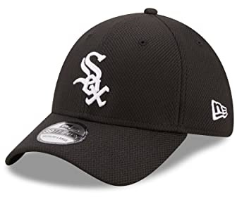 New Era Chicago White Sox MLB Diamond Era Black 39Thirty Stretch Cap