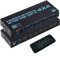 Conmutador de Matriz HDMI 4X4,Conmutador/Distribuidor HDMI 4K@60Hz 4 entradas 4 Salidas,Divisor de Video con Control Remoto IR y Extractor de Audio EDID