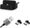 K-S-Trade Caricabatterie Per Samsung Galaxy A13 Alta Qualità Docking Station Stazione E Supporto Di Ricarica Caricatore Sincronizzazione Compatibile Con Samsung Galaxy A13 Collegamento Magnetico Con