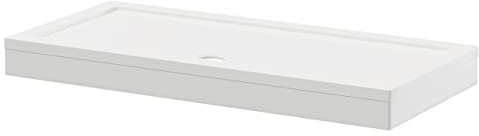 Wholesale Domestic Pearlstone 1500mm x 700mm x 40mm Rectangular Shower Tray and Plinth