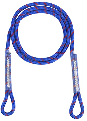 NewDoar 8mm (5/16) Prusik Cord Sewn Eye-to-Eye Pre-Sewn Climbing Utility Cord 18KN(4046lb) Multipurpose Accessory Cord Rope for Outdoor Caving Hiking Climbing Arborist Rescue-36''/90cm/1pcs