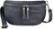OBC Made in Italy Damen Leder Tasche Handytasche Gürteltasche Crossbody Hüfttasche Bauchtasche Umhängetasche Cross-Over Bodybag Schultertasche Kosmetiktasche Dunkelblau
