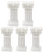 Saihisday Römische Mini-Säulen, griechische Säulen, Weihnachtsdekoration, griechische Statuen, Dekoration, Kunstharz, künstlerisches Ornament für Hochzeit, Tischdekoration, Mikro-Landschaft, Hof,