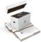 Premium Short Comic Book Storage Box (10 Pack - White). Thick Cardboard Comic Book Box/Cabinet. Comics Books Bin for 150-175 Collectibles. Comics Boxes Storage Case/Cabinet to Showcase Collectibles.