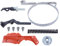 Gubeter Bremsband Federhebel Kniegelenk Reparatursatz, für Husqvarna 362 365 371 372 372Xp Kettensäge, 503751103, 503 75 11 03, 503 75 22 02, 503752202, 501875304, 501875303, 837 010