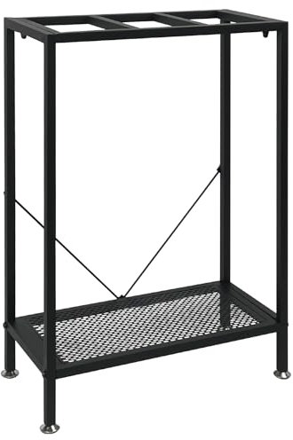 TONGMO Aquarium-Ständer: Der perfekte 3,5 l Metall-Aquariumständer mit den Maßen 57,9 cm B x 26,9 cm T x 79,5 cm H für Ihre aquatischen Display-Bedürfnisse.