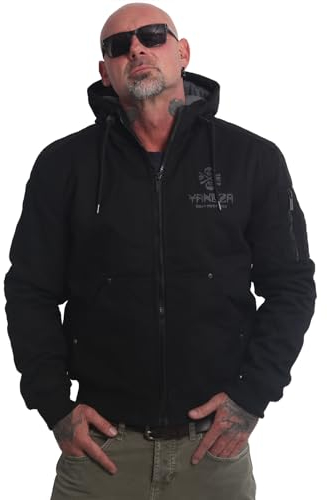 Yakuza Herren Ignorance Rookie Winterjacke, Schwarz, M