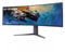 LG Electronics 45GR65DC-B Ultragear™ DQHD 44,5 (113cm), 5120 x 1440, 32:9, AMD FreeSync™, HDR10, 95% DCI-P3, 1ms GtG, PBP(Bild neben Bild)-Modus - Schwarz