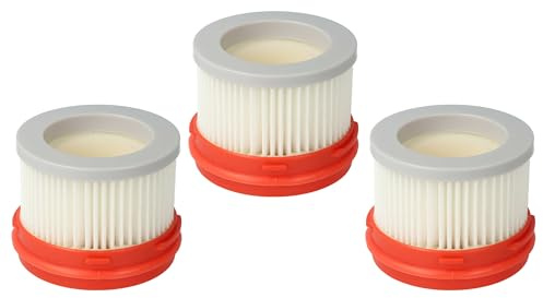 vhbw Filterset 3x Staubsaugerfilter kompatibel mit Dreame XR V10XR VVN4 9.6/14.2 Akku-Staubsauger - Hauptfilter mit Innenfilter