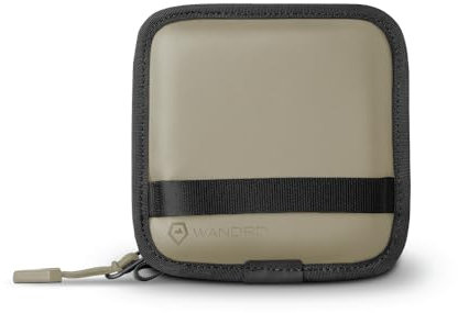 WANDRD Lens Filter Case - Store 4 Filters in Your Camera Backpack or Camera Case, Protect Photography Accessories from Scratches, Dust & Impact (Yuma Tan)
