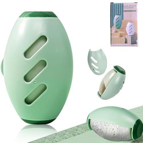 SZSMW Lint Roller - Fusselroller - Fusselrolle Wiederverwendbar - Es Kann Flusen, Staub, Tierhaare Und Andere Schadstoffe Effektiv Von Kleidung, MöBeln Usw. Entfernen und Kann Wiederverwendet Werden