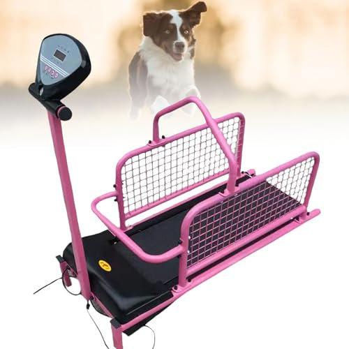 Hunde-Laufband für Hunde Laufband für Hunde, kleines Laufband für Hunde, Geschwindigkeitsbereich des Hundelaufbands 0,8-6 km/h, mit Einstellbarer Geschwindigkeit und Anzeigebildschirm, für d