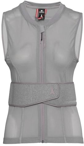 ATOMIC Live Shield AMID Lite Vest W Gilet de protection pour femme avec technologie AMID pour une protection maximale I Protection dorsale ergonomique en maille respirante I Gilet de protection de ski