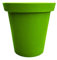 Plast'Up Rotomoulage Pot de Fleurs Delight 200L Vert anis Hauteur 80cm Fabrication Française, Longueur et Largeur 60 cm