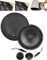 MB Quart QS165-2-Wege Auto Kompo Lautsprecher - 165mm Lautsprecher inklusive Türdämmung - 90 WRMS Belastbarkeit - 60mm Einbautiefe - Impedanz 3 Ohm (Betrieb ohne Endstufe möglich)