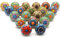 The Boho Street Handgefertigte Keramik-Mehrzweckknöpfe Keramik-Türgriffe im Set-Sortiment (Ceramic Knobs Pack of 20, Multicolor)
