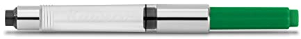 Kaweco Standard Converter Palm Green Chrome for Fountain Pens from SUPRA, SPECIAL, STUDENT, DIA2, PERKEO series | Ink Converter Fountain Pen with 0,82 ml Filling Capacity
