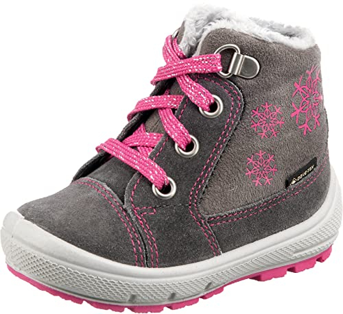 superfit Groovy, Stivali da neve Bambine e ragazze, Grigio, 24 EU