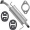 Endschalldämpfer Auspuff Endtopf für Hyundai Getz 1.1i 1.3 1.4i 16V 1.6i 16V