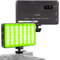 W140 RGB Video Lighting LED Camera Licht Foto Video Light Kamera Leuchte Dimmbar 2500-9000K Build in 3100mAh CRI95 mit 1/4 Kaltschuh Kompatibel für DSLR Camera Vlog Fotografie TikTok Living