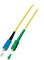 Techly Professional 363722 Cavo Fibra Ottica Monomodale OS2 SC-APC/SC-UPC 9/125 15m Giallo