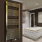 Gulfstream Komfort Badheizkörper 1150 x 400 mm in Gold gebogen Hochwertiger Handtuchheizkörper Handtuchwärmer