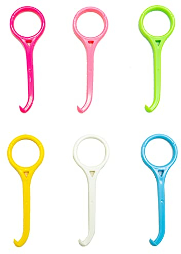 6 Stücke Aligner Entfernungswerkzeug, Unsichtbare Zahnentfernung Extraktor Oral Corrector Retainer-Extraktoren(6Stücke)