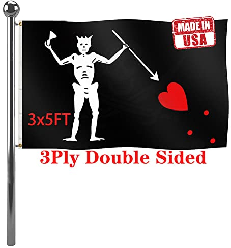 JS-3-lagige Edward-Flagge, 7,6 x 12,7 cm