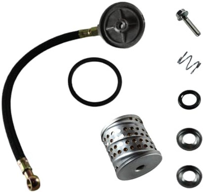 Kit Supporto Filtro Nafta compatibile per motori Lombardini Diesel LDA 450 LDA 510 3LD510 LDA 96-97 LDA 100 4LD 640 4LD 820 per carburante motozappa e motocoltivatore