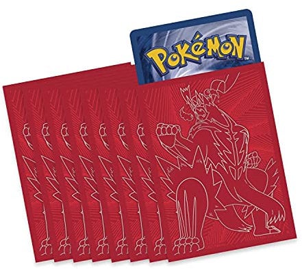 Pokemon Single Strike Urshifu (Red) Card Sleeves - (65 Sleeves Per Pack) - Battle Style Elite Trainer Box Exclusive