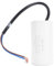 Condensador 50Uf 450V, CBB60 Condensador de Funcionamiento para Arranque, Condensador de Arranque 50Uf, Condensador de Arranque de Motor para Lavadora Condensador Aire Acondicionado Compresores Motore