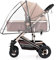 Habillage Pluie Universelle pour Poussette, Habillage Pluie pour Poussette Housse Universelle pour tout type de poussettes Protection contre Pluie et Vent Bonne circulation de l’air