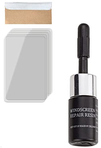 Windshield Crack Repair Kit, Glass Repair Fluid, Cracks’Gone Glass Repair Kit, Automotive Glass Nano Repair Fluid Kit (1Set)