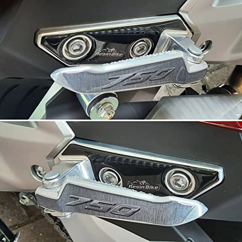 Resin Bike Aufkleber für Motorrad Kompatibel mit Honda Forza 750 2021-2025. Einstiegsleistenschutz vor Stößen und Kratzern. 3D-Harzklebstoff. Motorrad-Gadget - Stickers - Made in Italy