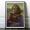 Mona Lisa Alien Xenomorph - A3 Poster - Alien Print Art Gift Wall Home