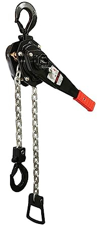 Winde mit hoher Zugkraft, Handkettenzug 0,5T Hebelzug aus verzinktem legiertem Stahl for den Materialtransport for Autos, Heimwerkerarbeiten, Frachtumschlag DIY Hebezeug Verwendung, einfach zu bediene