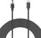 Mini USB C to DC Power Cord, Type C Input to DC 20V 5A Barrel Jack Cable 18AWG IP68, Work with 100W PD Charger and PD Power Bank for Mini and Laptop (1M/3.28FT)