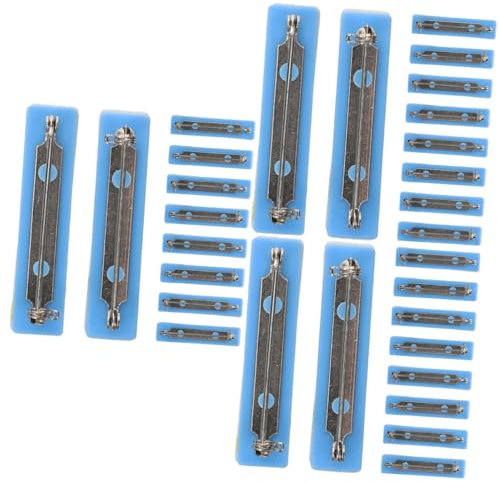 SEWOART 30 STK Brosche Zubehör Selbstklebende Nadel Selber Machen Abzeichen Basteln Sicherheitsnadel in Stabform Namensschild-bastelnadel Stangenbrosche Anstecknadel Aus Kunststoff Schaum