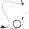 BLISCENTLY Walkie-Talkie-Ohrhörer mit PPT-Mikrofon, 1-polig, 2,5 mm, Sicherheits-Bodyguard-Headset, kompatibel mit Motorola TLKR Talkabout T3T4T5T7, T81 Hunter, T82, T82 Extreme, T92, H2O