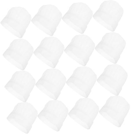 Holibanna 20piezas Gorros De Cocina Desechables Gorro De Chef para Mujeres para Repostería