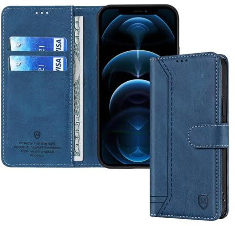 GoodcAcy Coque pour Sony Xperia 1 VII Coque, Etui Protection Housse Premium en Cuir PU,Pochette Fermeture Magnétique,Flip Case Compatible avec Sony Xperia 1 VII (Bleu)