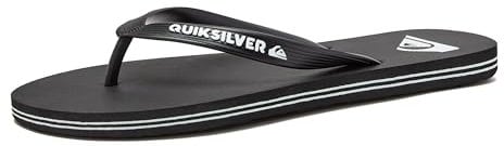 Quiksilver Men's Molokai Sandal, Black/Black/White, 8 UK